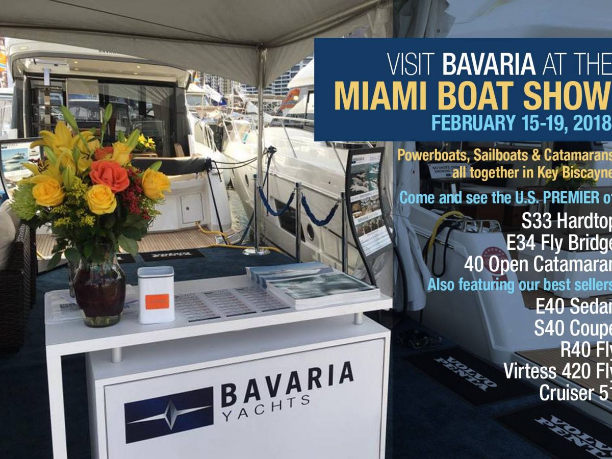 Performance Yacht Sales at the 2018 Miami Boat Show
